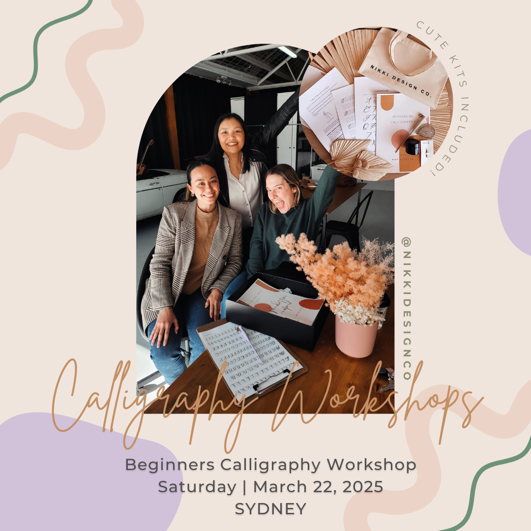 Beginners Calligraphy Workshop Ticket - Saturday, March 22, 2025