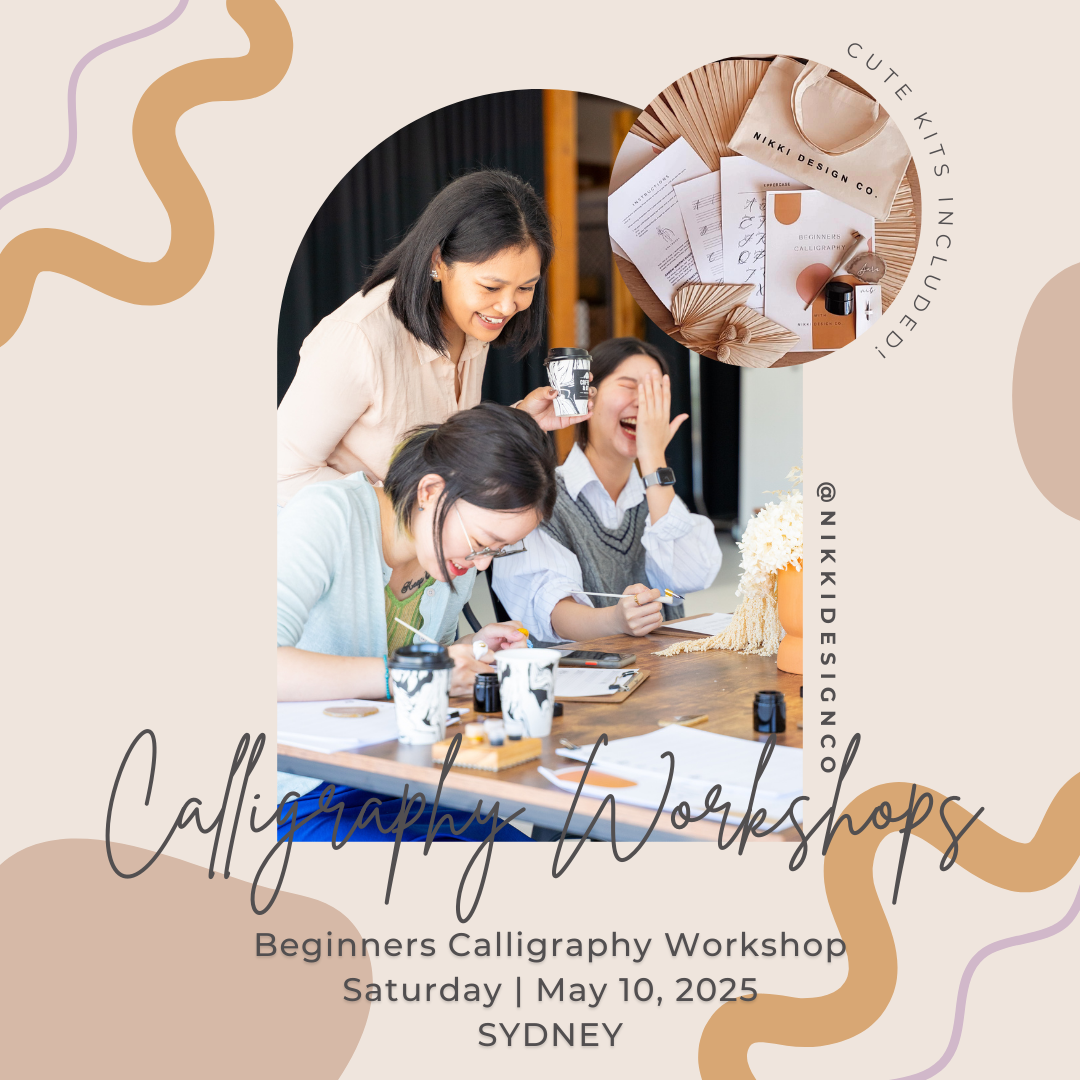 Beginners Calligraphy Workshop Ticket - Saturday, May 10, 2025