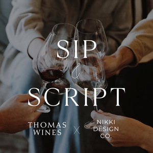 Sip & Script: A Modern Calligraphy & Wine Tasting Experience (in Hunter Valley) - April 12, 2025